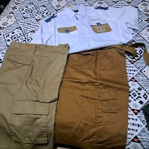 Cargo shorts size 34w